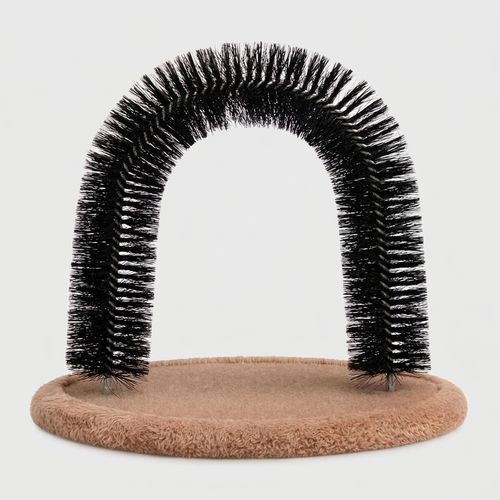 Hollypet Self-Grooming Cat Arch Brush and Scratcher