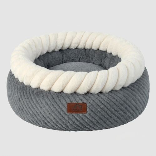 Hollypet Round Indoor Cat and Small-Dog Bed